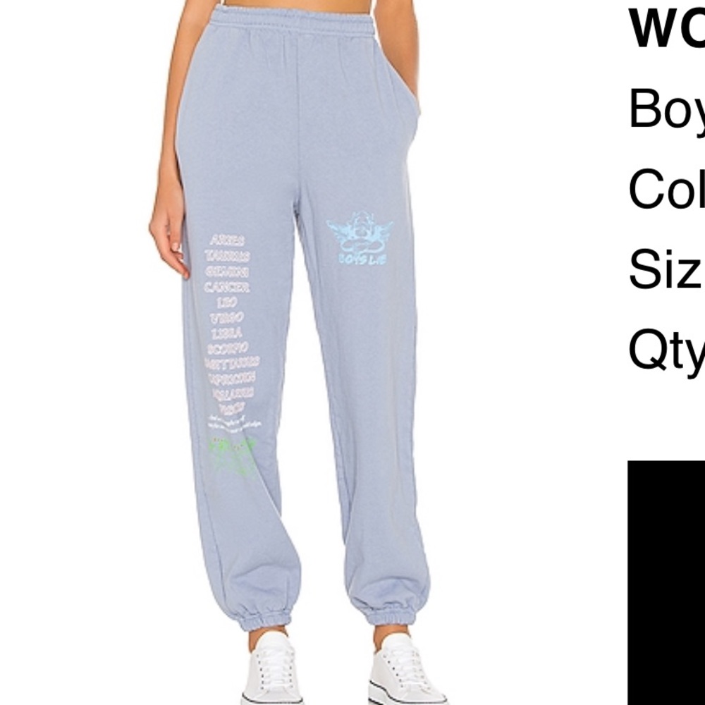 Boys lie sweatpants size m